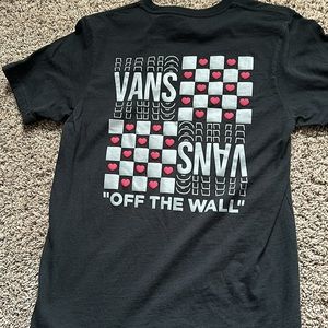 VANS heart Valentine’s Day kid’s medium